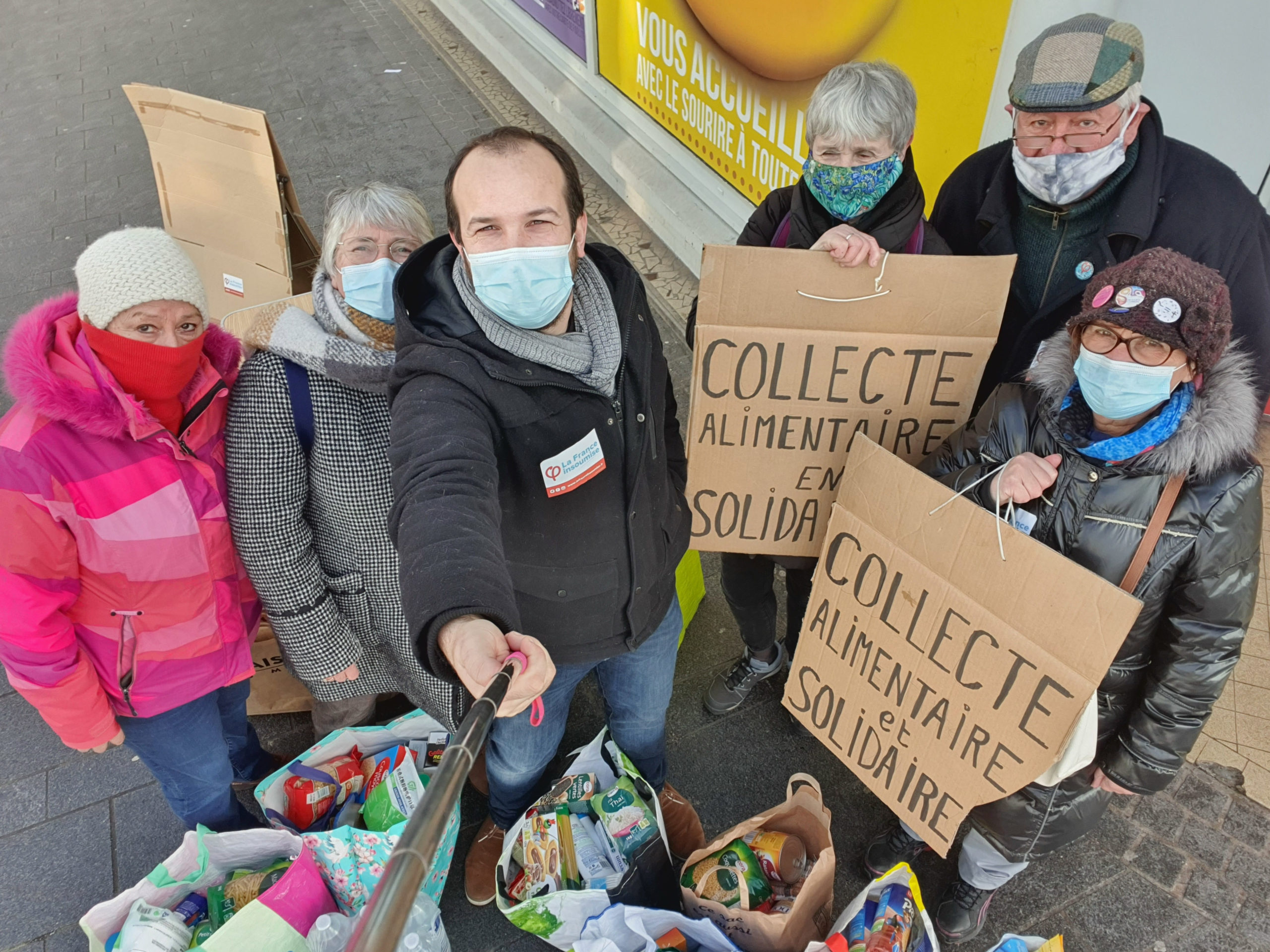 Collecte solidaire: 153 kg de denrées alimentaire récoltés !